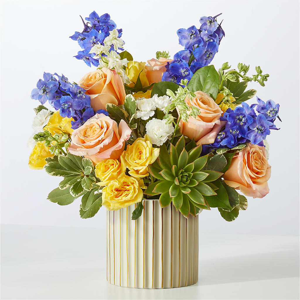 Cobalt Reverie Bouquet – Davinci Flower Shop Ltd, Scarborough ON