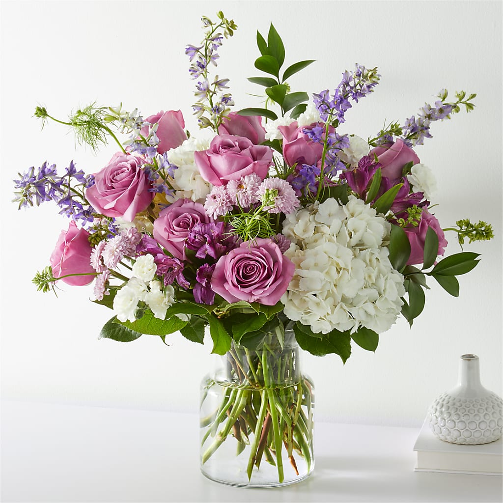 Violet Caress Bouquet – Davinci Flower Shop Ltd, Scarborough ON