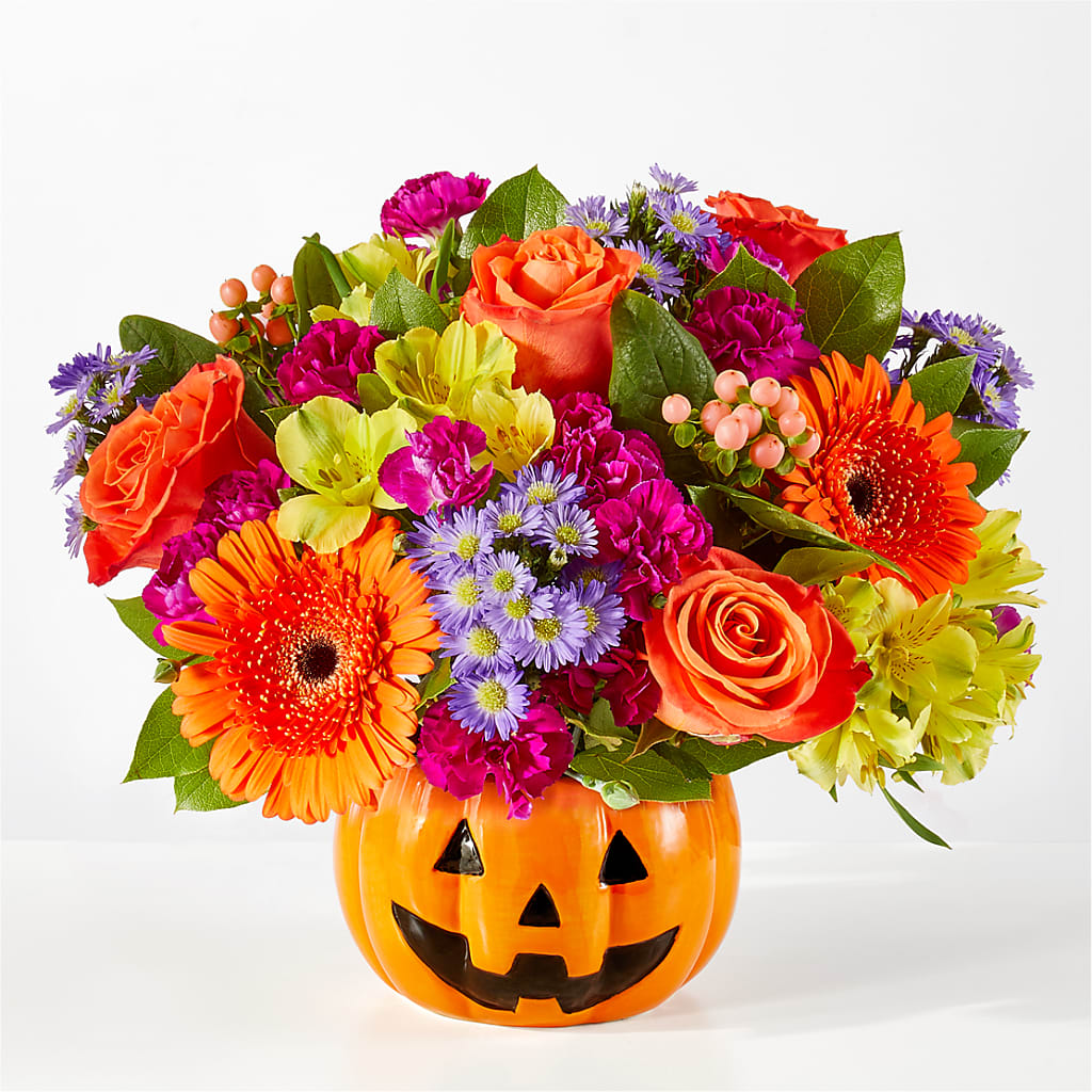 Tricks & Treats Pumpkin – Davinci Flower Shop Ltd, Scarborough ON