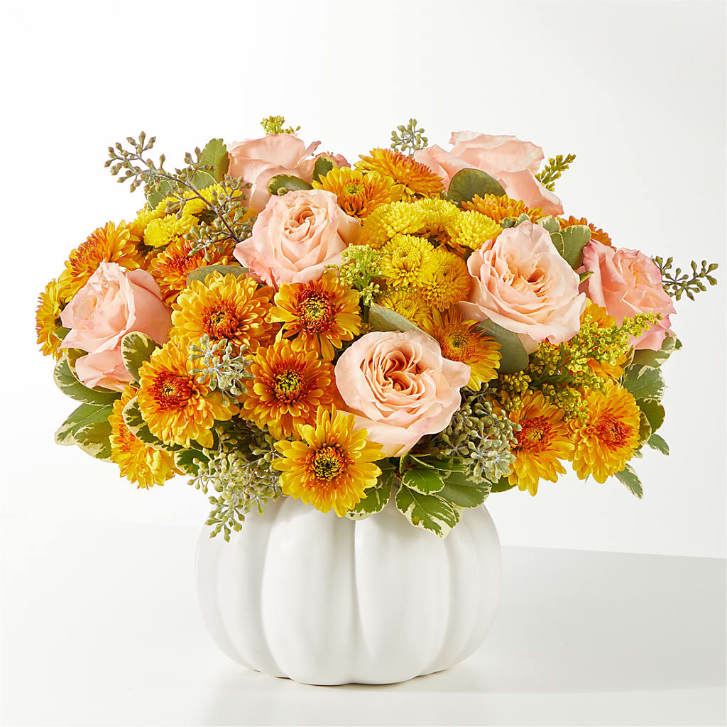Peachy Pumpkin – Davinci Flower Shop Ltd, Scarborough ON