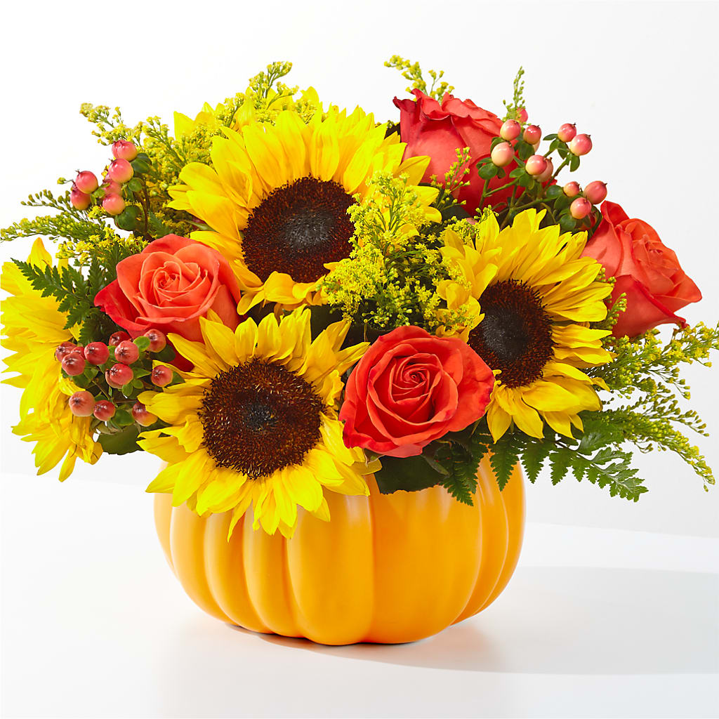 Pick of the Patch Pumpkin Bouquet – Davinci Flower Shop Ltd, Scarborough ON