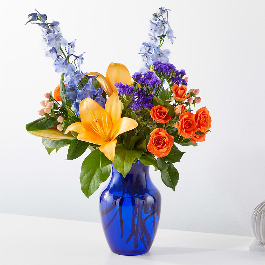 Radiant Citrus Bouquet – Davinci Flower Shop Ltd, Scarborough ON