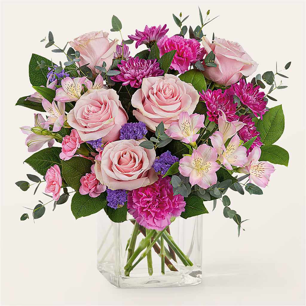 Rosy Radiance Bouquet – Davinci Flower Shop Ltd, Scarborough ON
