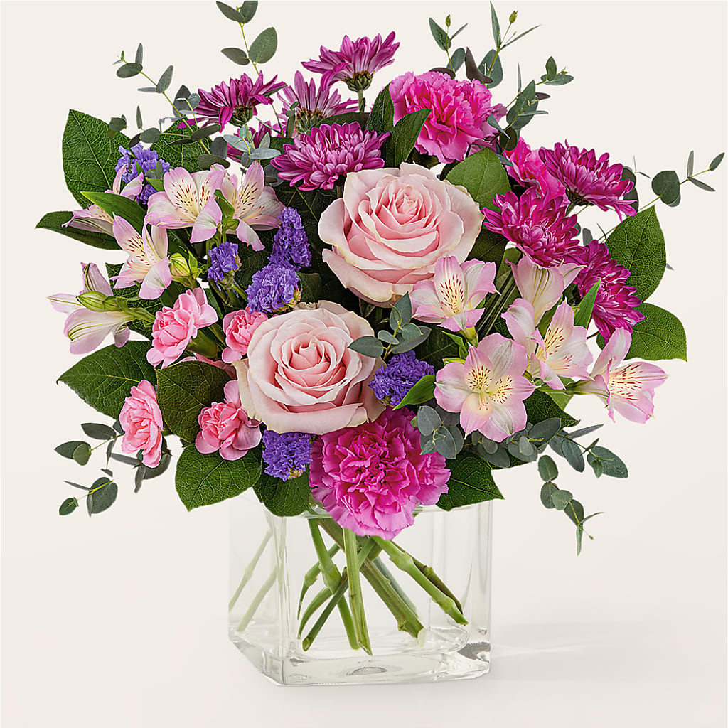Rosy Radiance Bouquet – Davinci Flower Shop Ltd, Scarborough ON