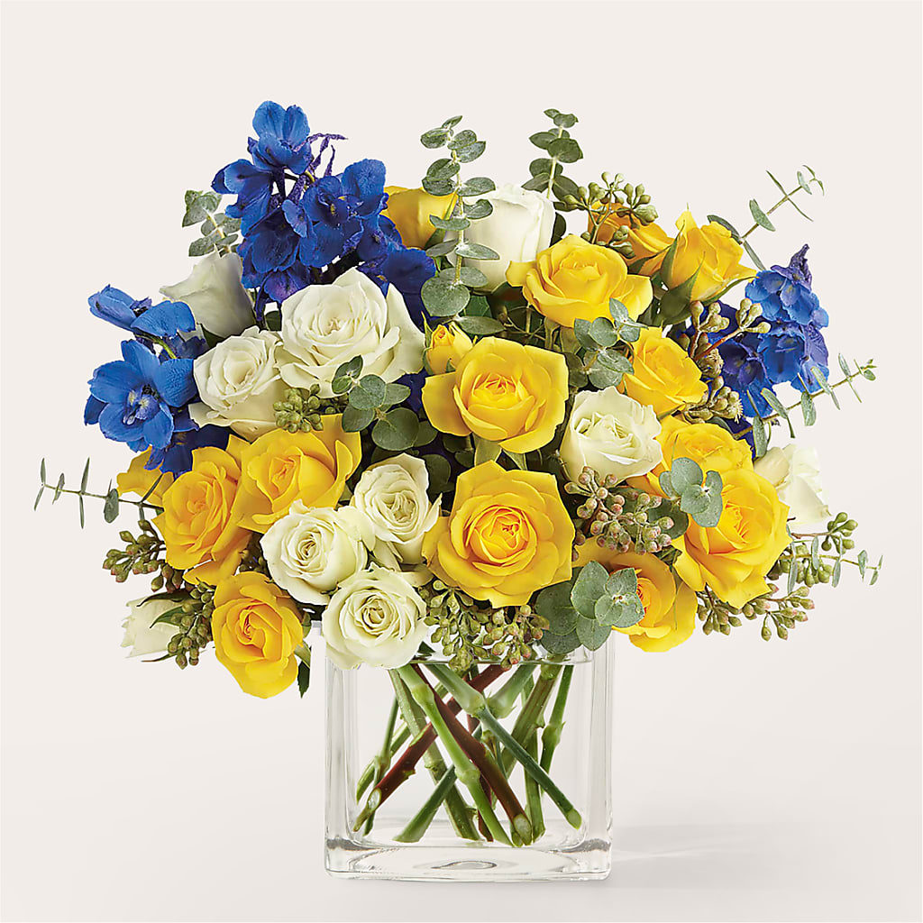 Sparkling Citrine Bouquet – Davinci Flower Shop Ltd, Scarborough ON