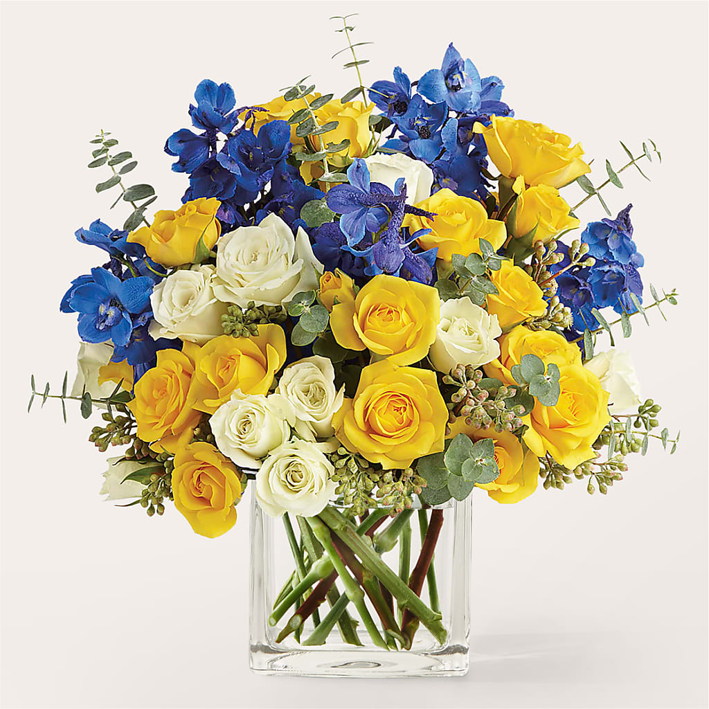 Sparkling Citrine Bouquet – Davinci Flower Shop Ltd, Scarborough ON