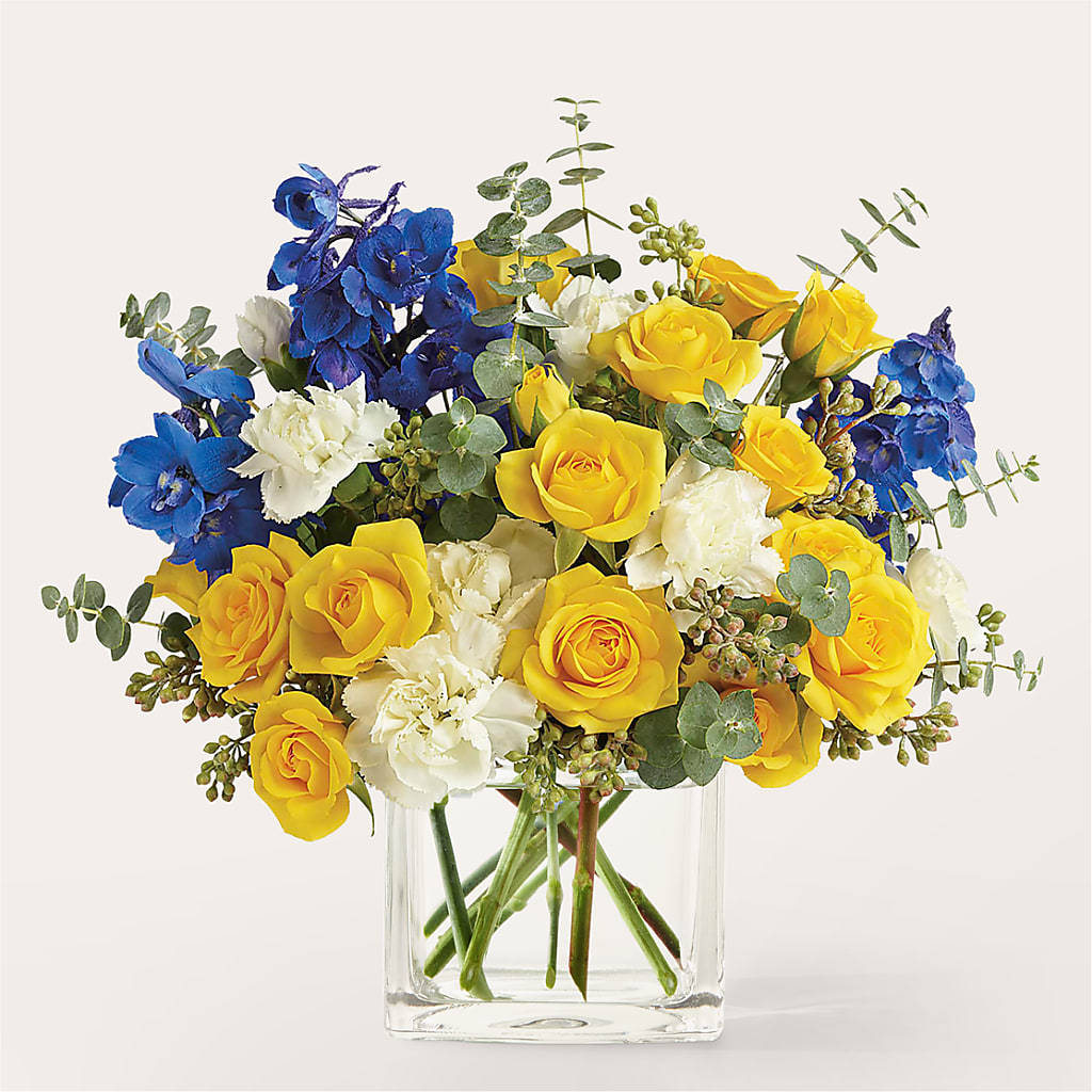 Sparkling Citrine Bouquet – Davinci Flower Shop Ltd, Scarborough ON