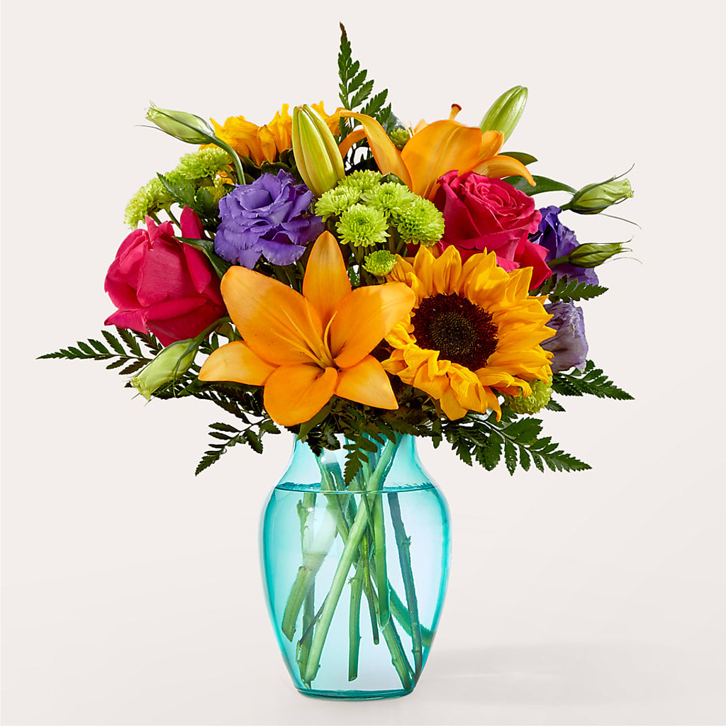 Double Rainbow Bouquet – Davinci Flower Shop Ltd, Scarborough ON