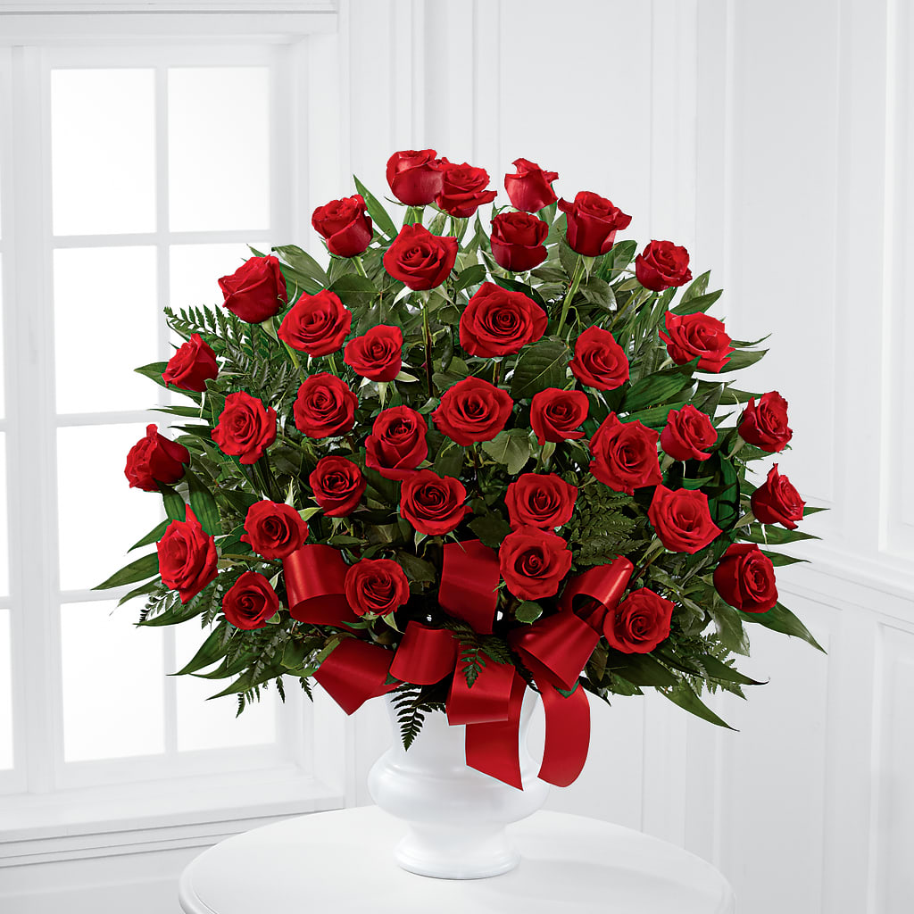ETERNAL LOVE SYMPATHY BOUQUET – Davinci Flower Shop Ltd, Scarborough ON