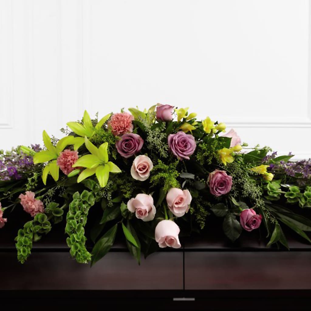 Forever Beloved Casket Spray – Davinci Flower Shop Ltd, Scarborough ON