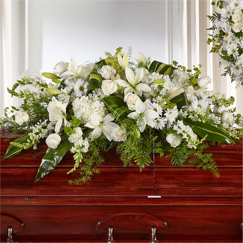 Abundance Casket Spray – Davinci Flower Shop Ltd, Scarborough ON