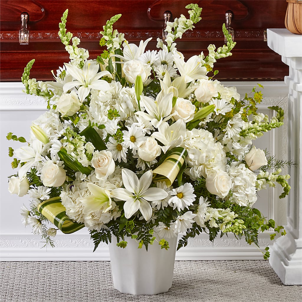 Thoughts of Tranquility Floor Basket – Davinci Flower Shop Ltd, Scarborough ON