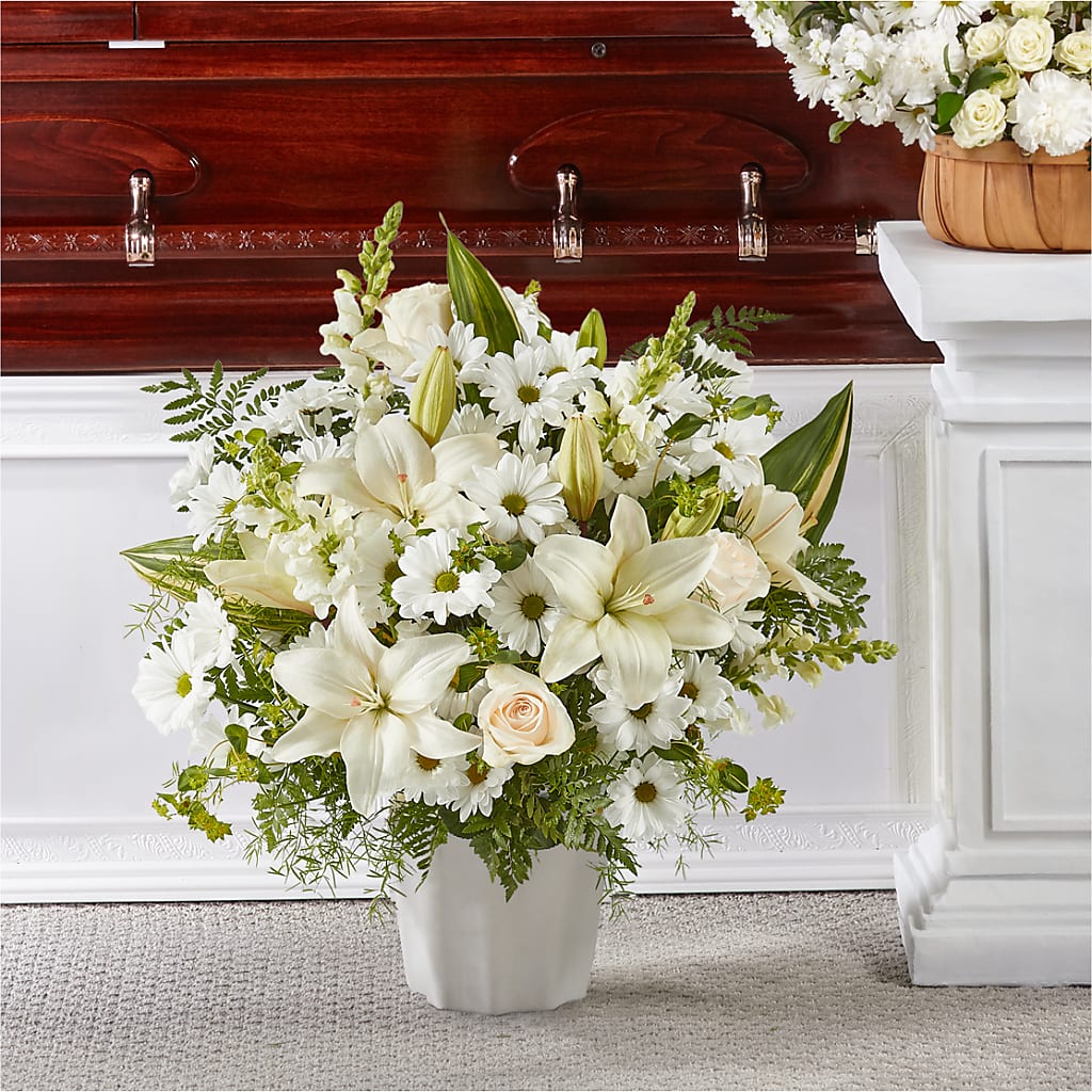 Thoughts of Tranquility Floor Basket – Davinci Flower Shop Ltd, Scarborough ON
