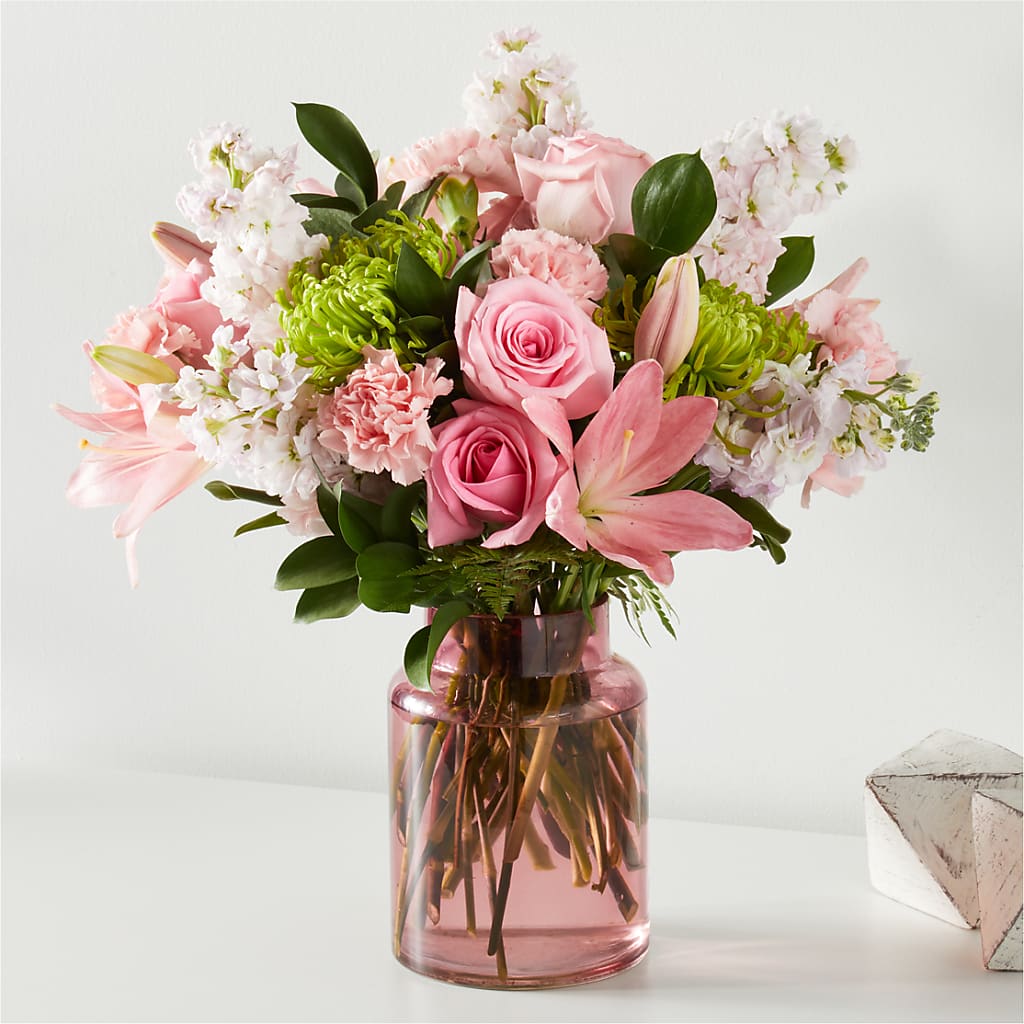 Pretty in Pink Bouquet – Davinci Flower Shop Ltd, Scarborough ON