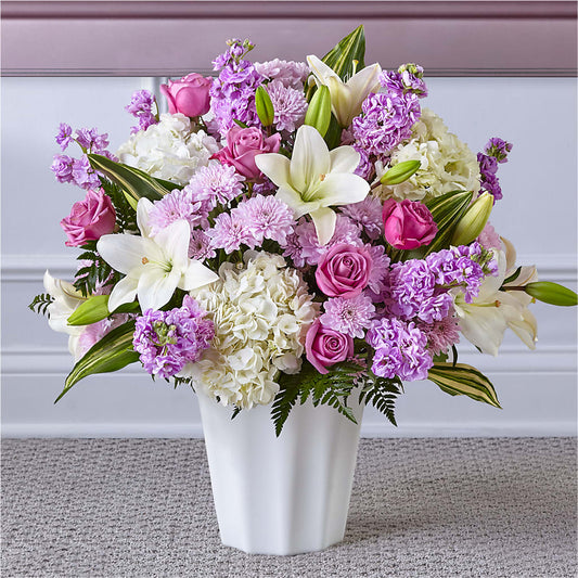 Heaven Sent Floor Basket – Davinci Flower Shop Ltd, Scarborough ON