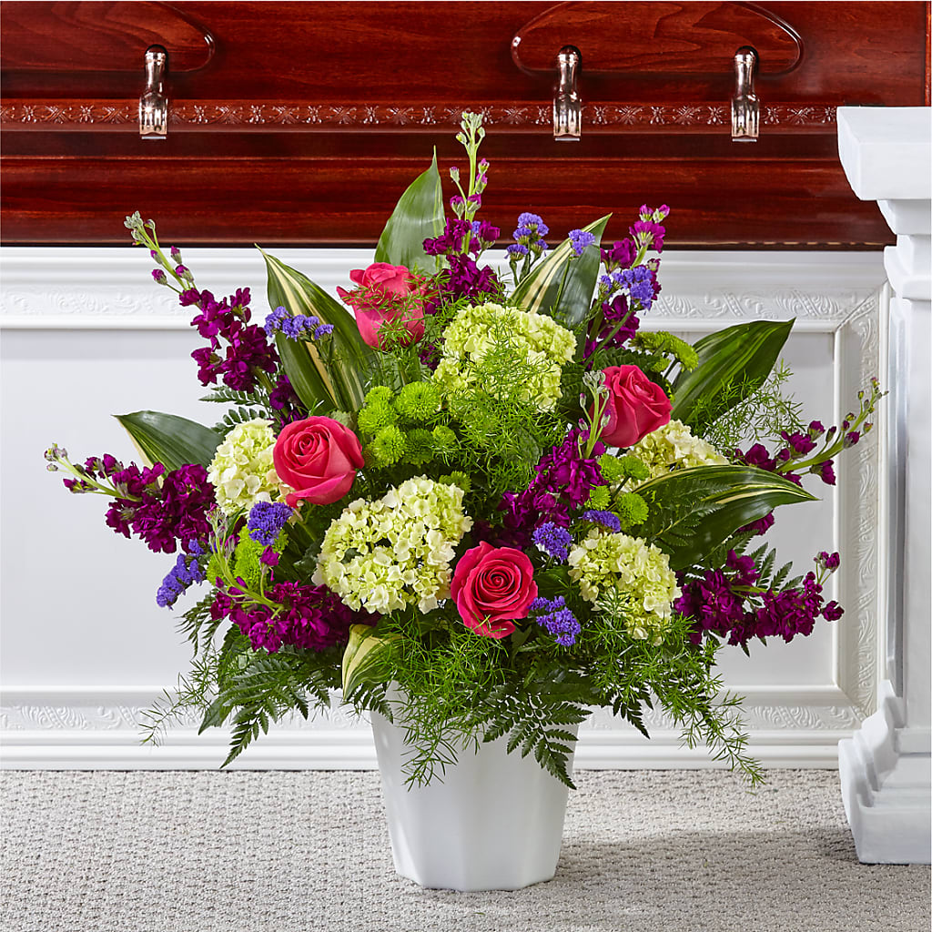 Beautiful Horizons Floor Basket – Davinci Flower Shop Ltd, Scarborough ON