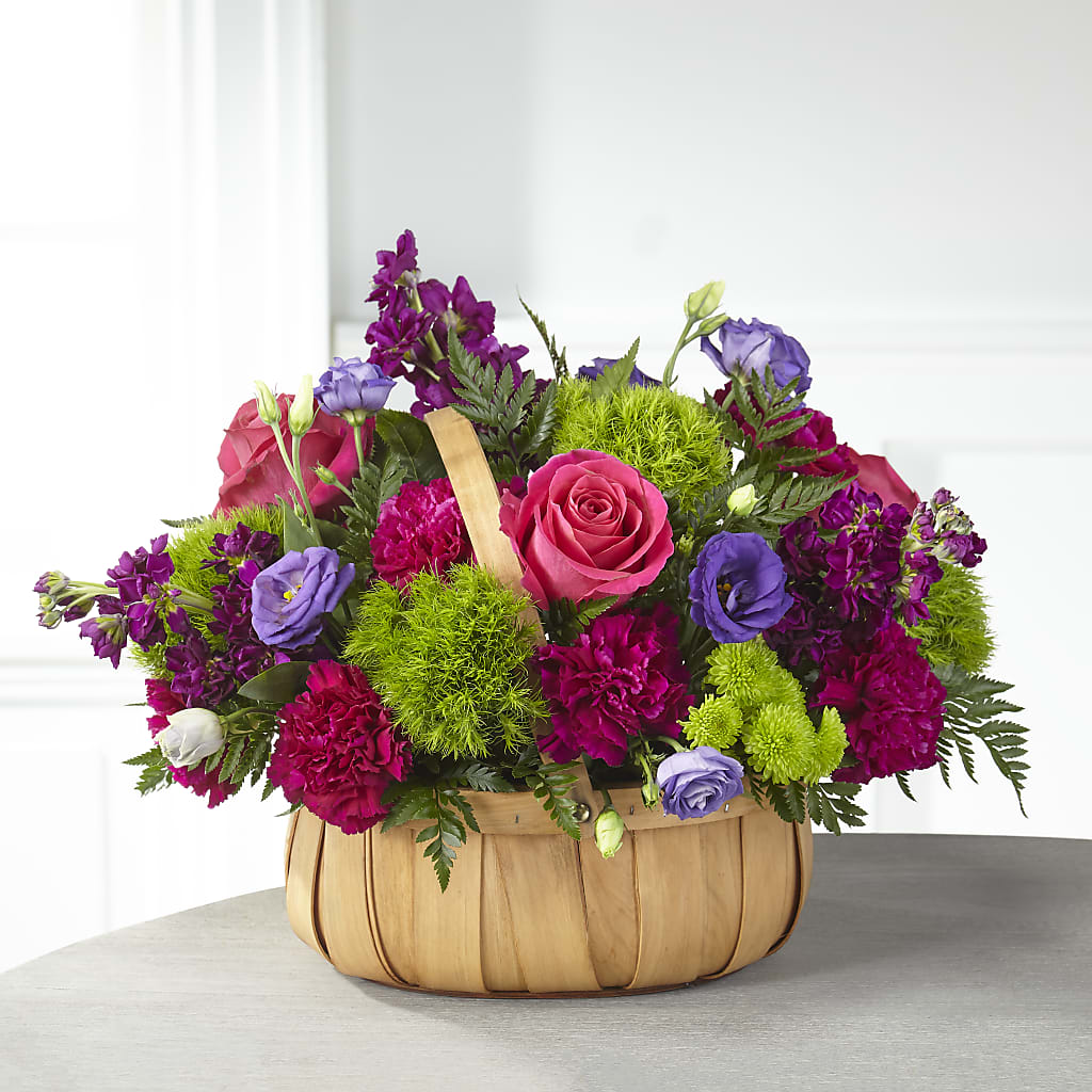 Serene Sanctuary Basket – Davinci Flower Shop Ltd, Scarborough ON