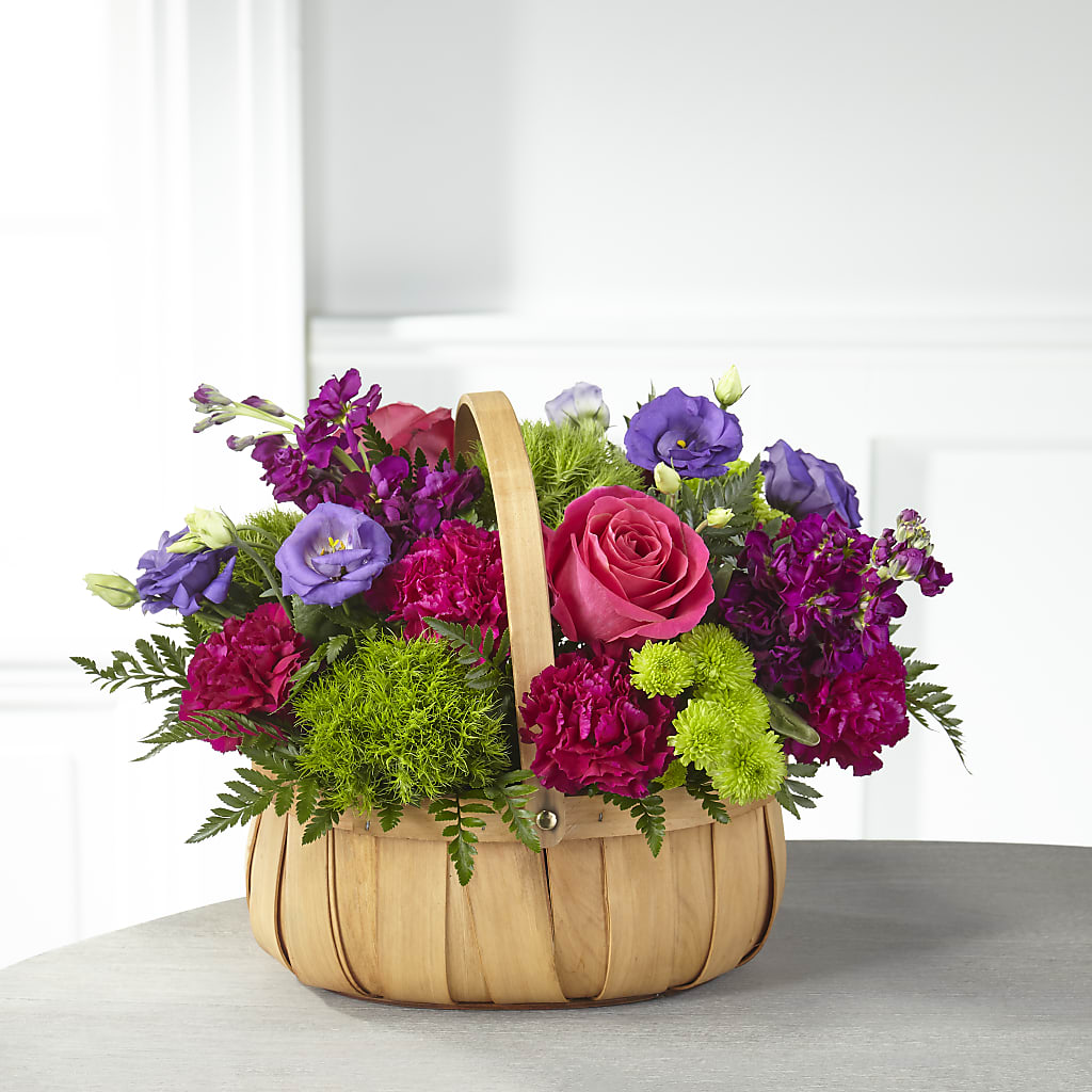 Serene Sanctuary Basket – Davinci Flower Shop Ltd, Scarborough ON