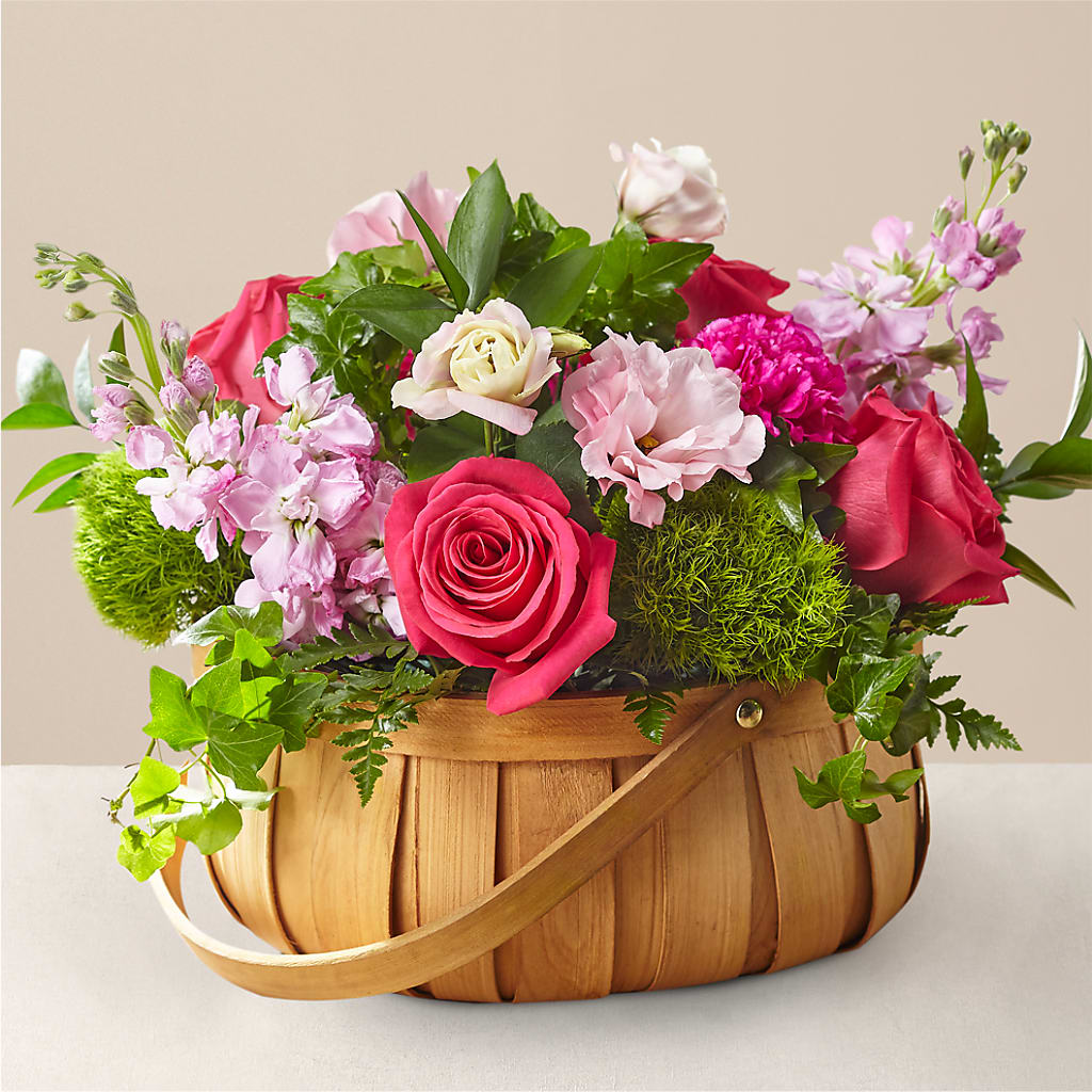 Radiance in Bloom Basket – Davinci Flower Shop Ltd, Scarborough ON