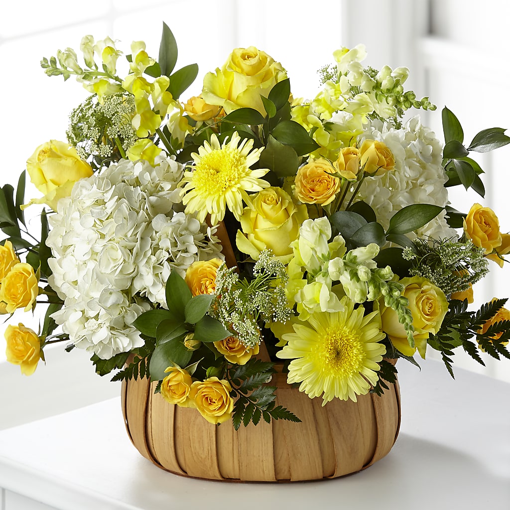 Rustic Remembrance Basket – Davinci Flower Shop Ltd, Scarborough ON