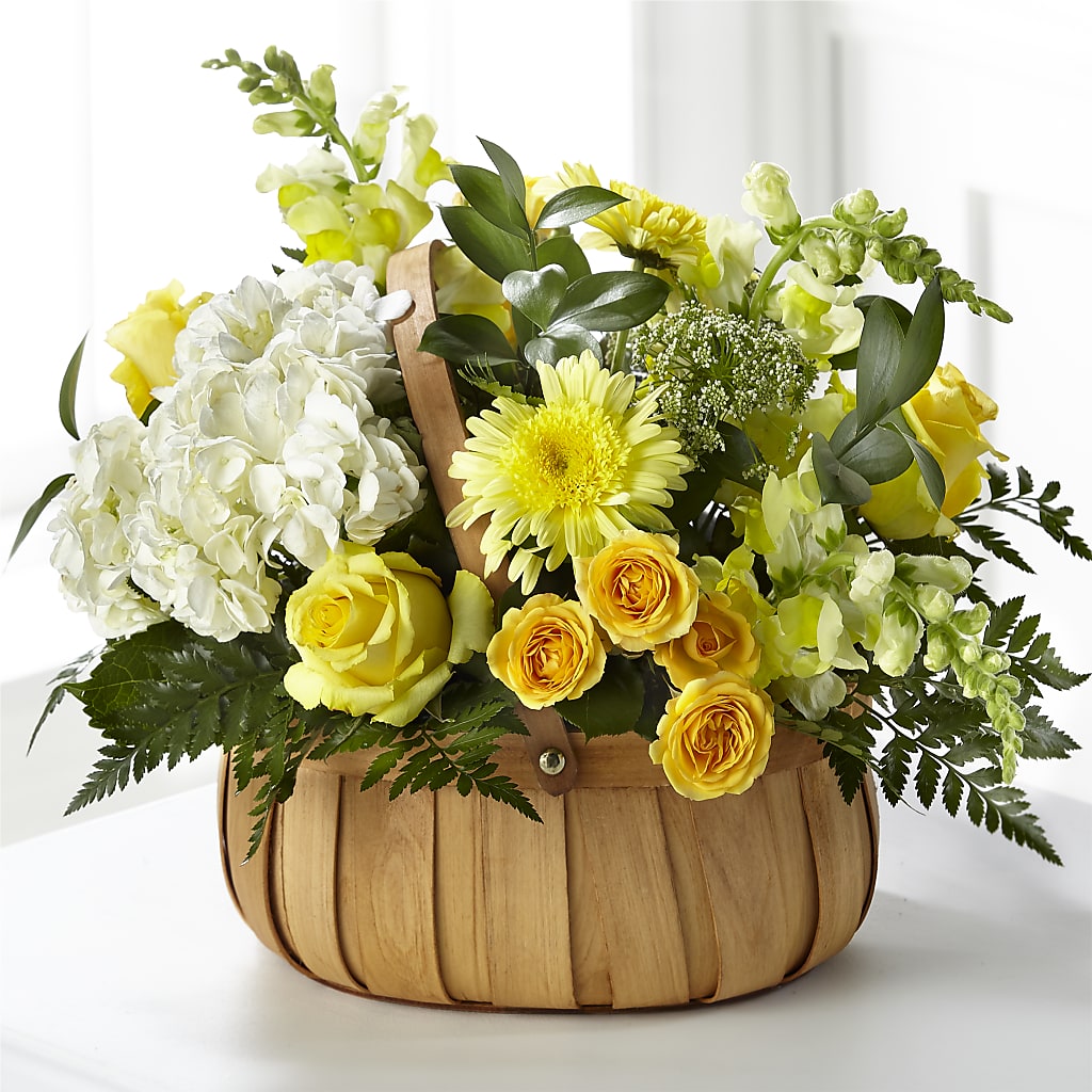 Rustic Remembrance Basket – Davinci Flower Shop Ltd, Scarborough ON