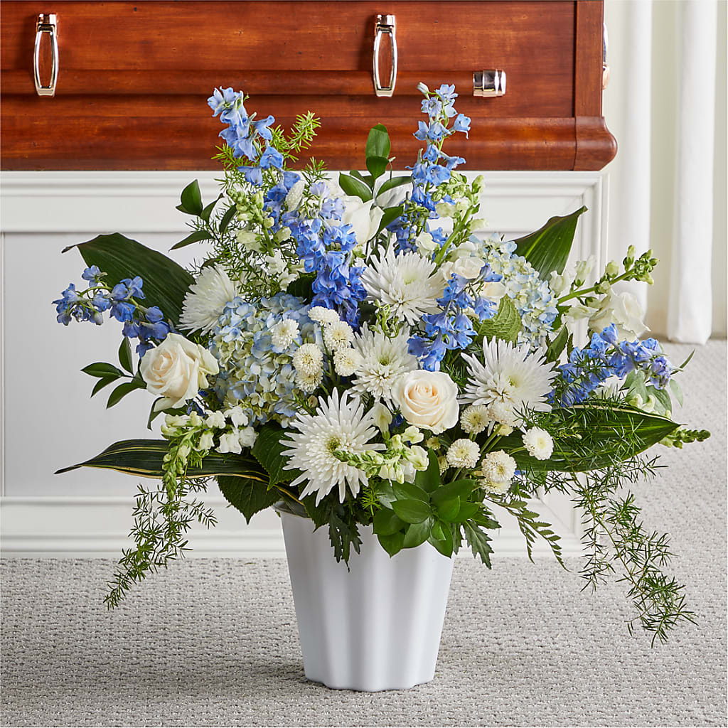 Everlasting Memories Floor Basket – Davinci Flower Shop Ltd, Scarborough ON