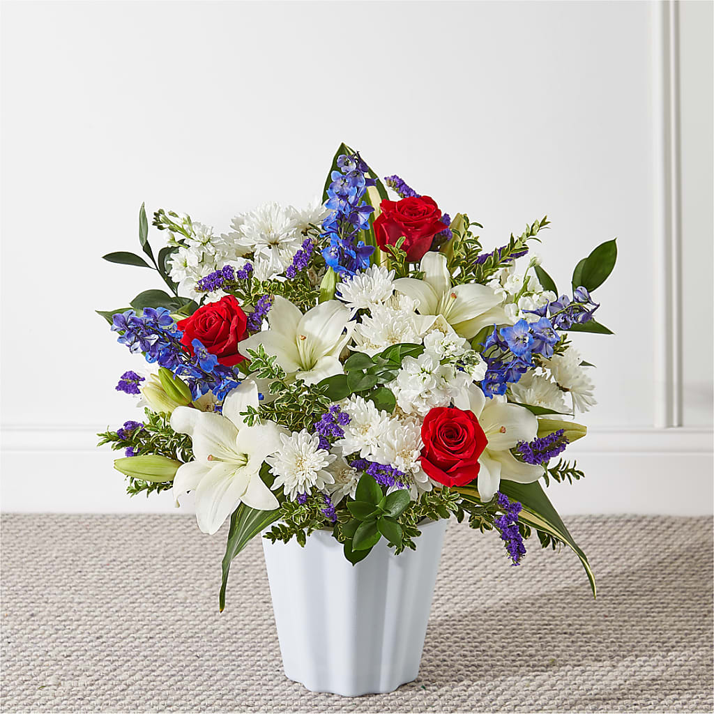 Consoled Floor Basket – Davinci Flower Shop Ltd, Scarborough ON