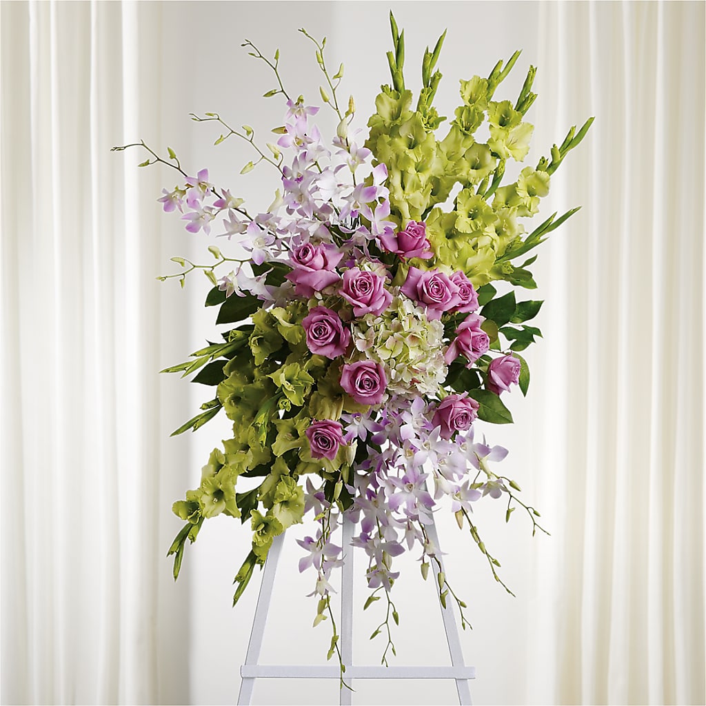 Lasting Legacy Standing Spray – Davinci Flower Shop Ltd, Scarborough ON
