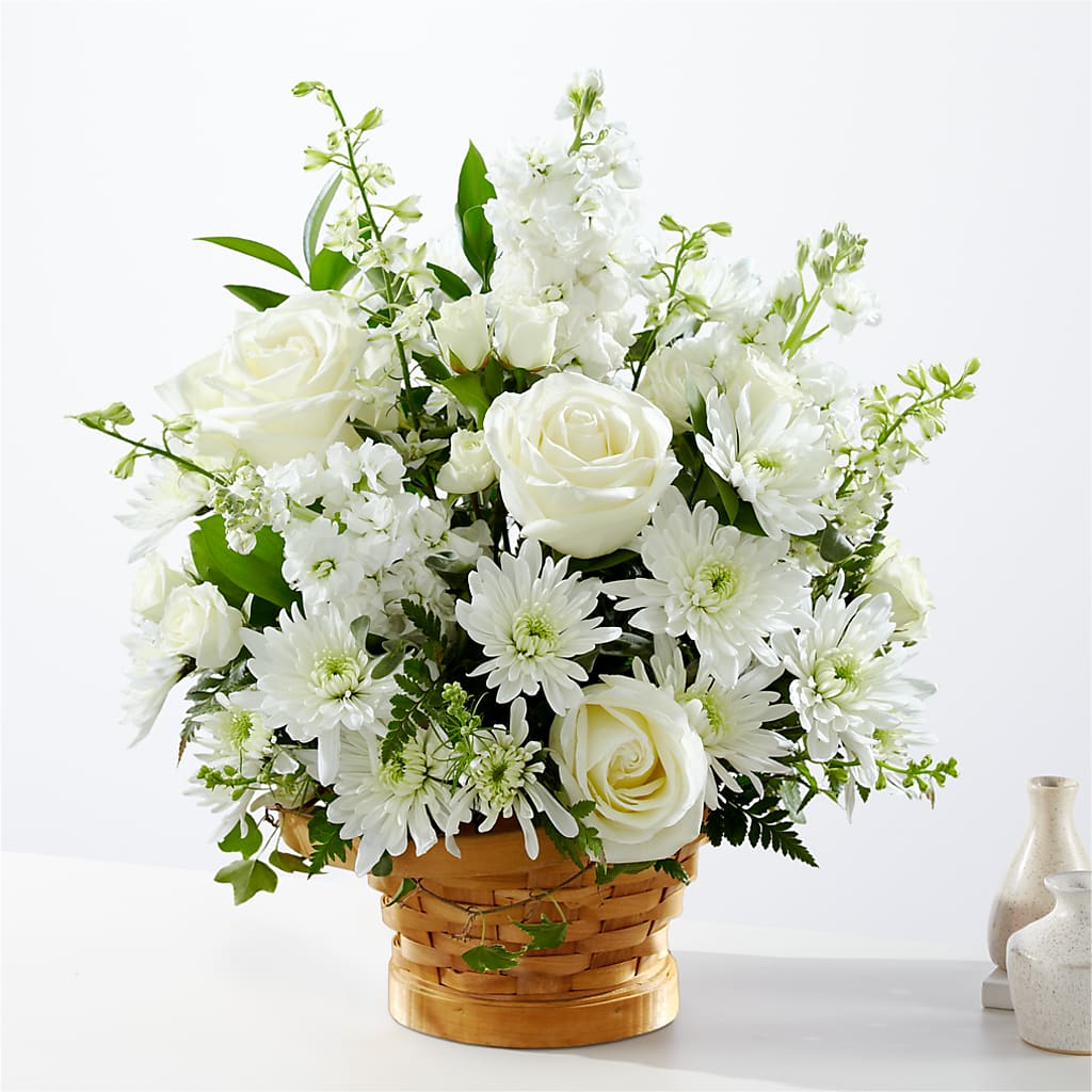 Heartfelt Condolences Arrangement – Davinci Flower Shop Ltd, Scarborough ON