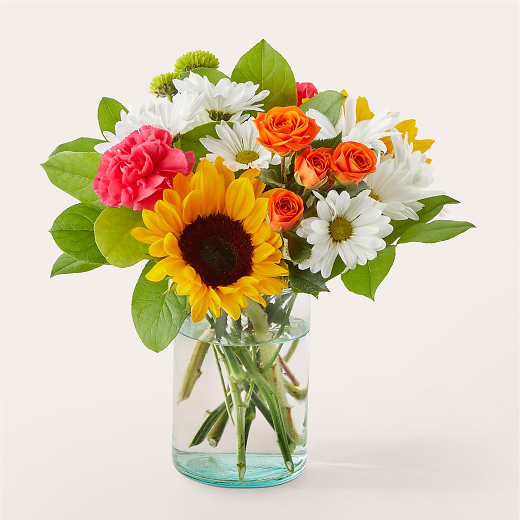 Sun-drenched Blooms Bouquet – Davinci Flower Shop Ltd, Scarborough ON