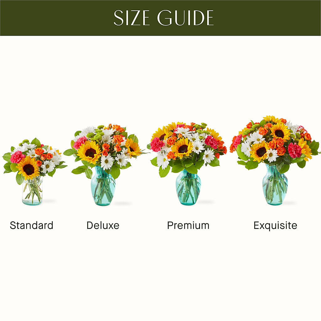 Sun-drenched Blooms Bouquet – Davinci Flower Shop Ltd, Scarborough ON