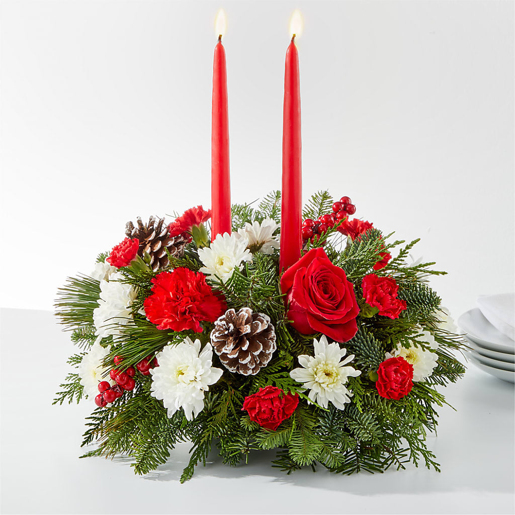 Holiday Soiree Centerpiece – Davinci Flower Shop Ltd, Scarborough ON