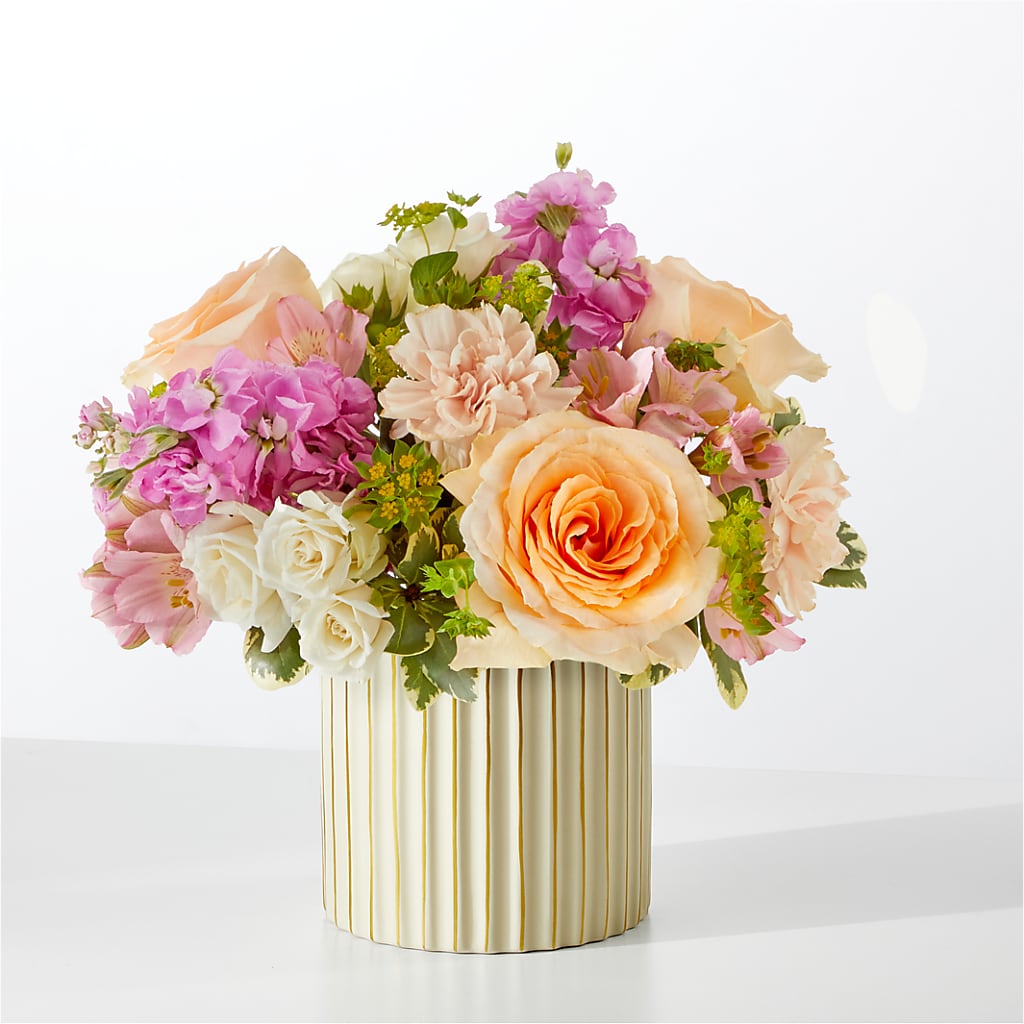 Paradise Bouquet with Ivory Vase – Davinci Flower Shop Ltd, Scarborough ON