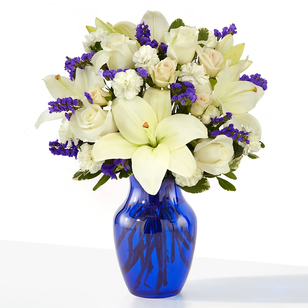 Sapphire Rush Bouquet – Davinci Flower Shop Ltd, Scarborough ON
