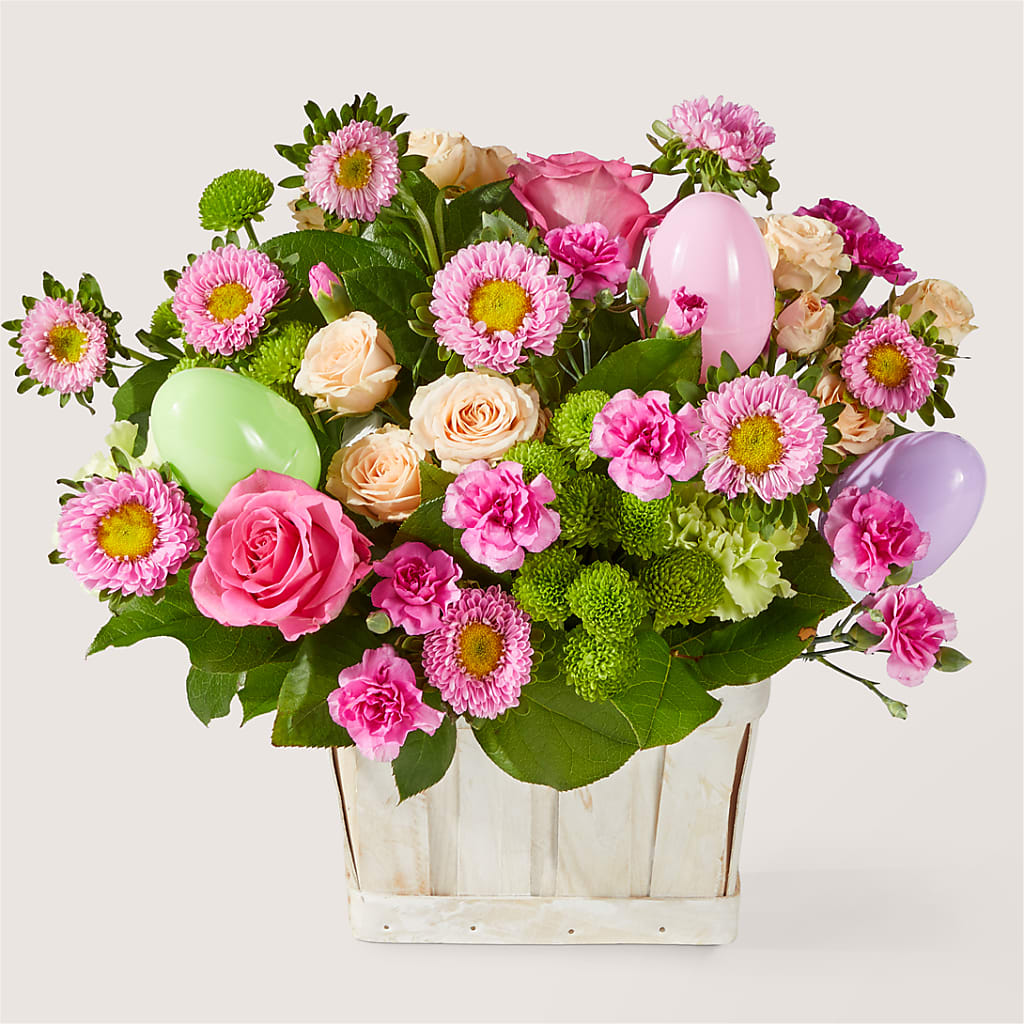 Get Eggcited Basket – Davinci Flower Shop Ltd, Scarborough ON