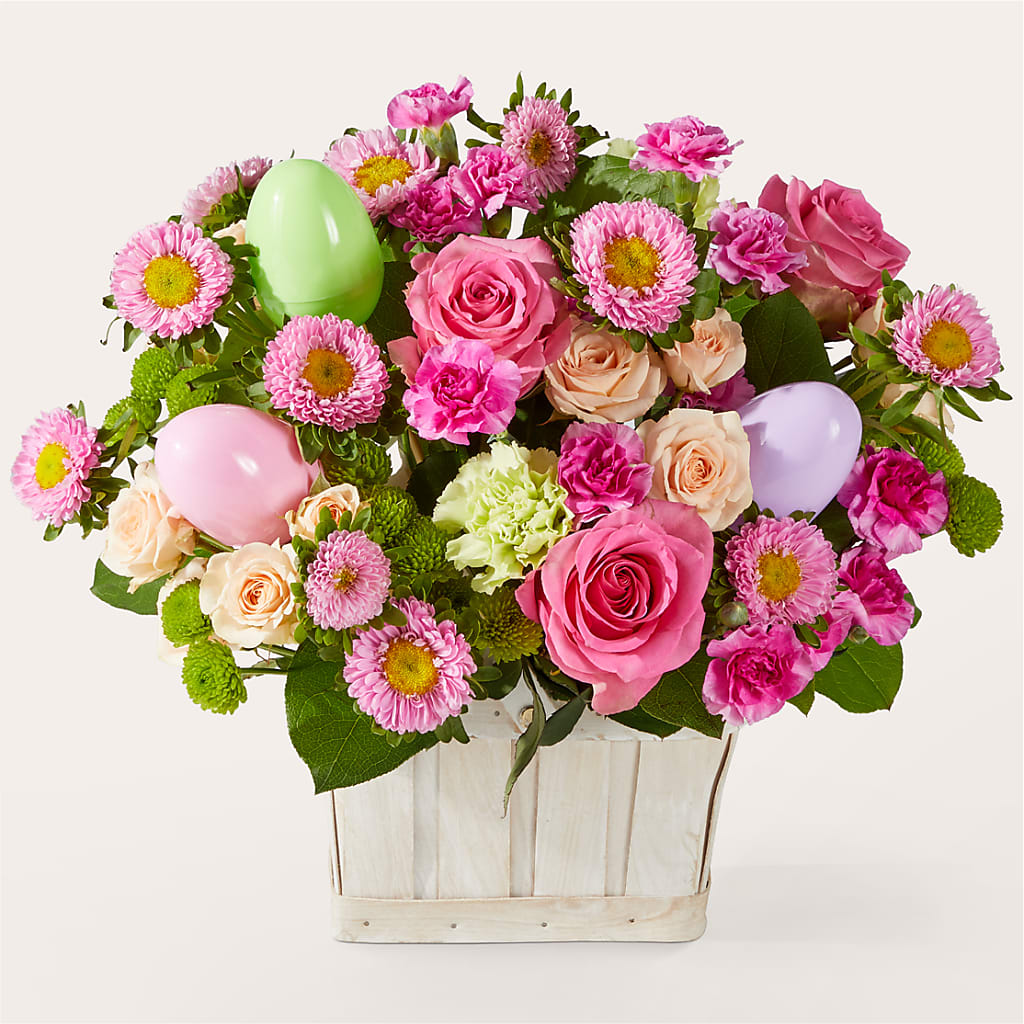 Get Eggcited Basket – Davinci Flower Shop Ltd, Scarborough ON