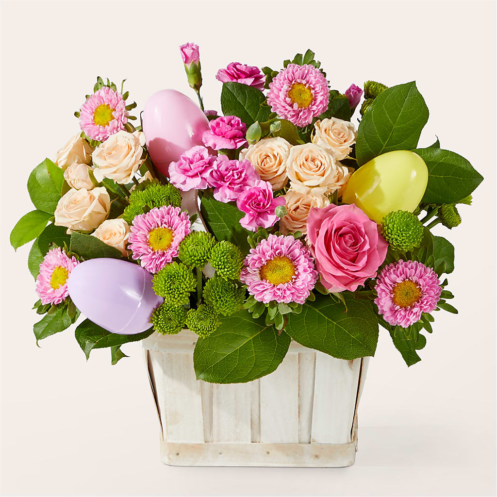 Get Eggcited Basket – Davinci Flower Shop Ltd, Scarborough ON