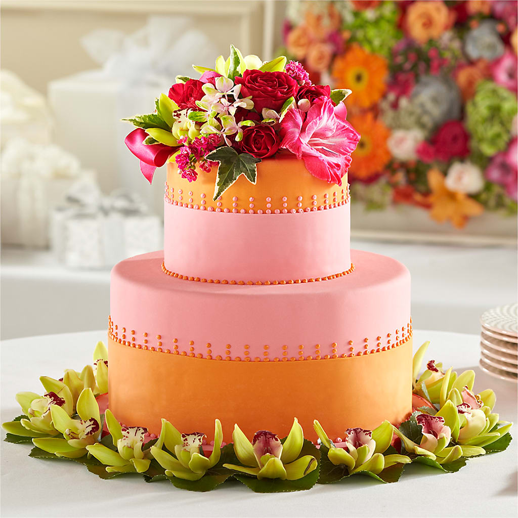 Sweet Citrus Cake Decor – Davinci Flower Shop Ltd, Scarborough ON