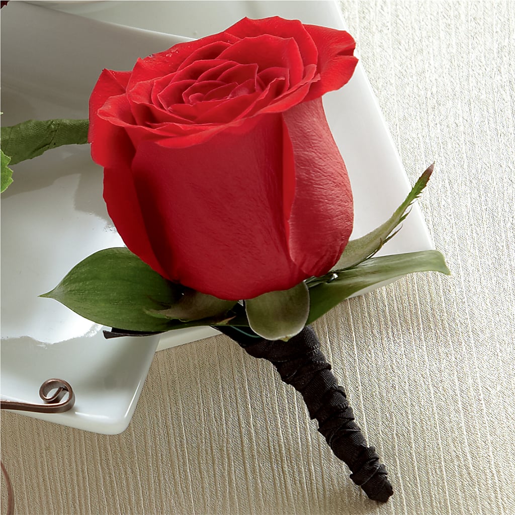 Red Rose Boutonniere – Davinci Flower Shop Ltd, Scarborough ON