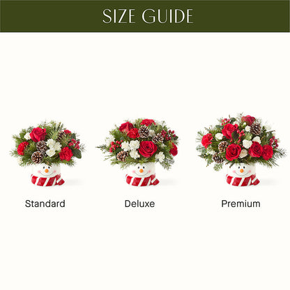 Jolly Snowman Bouquet –  Davinci Flower Shop Ltd, Scarborough ON