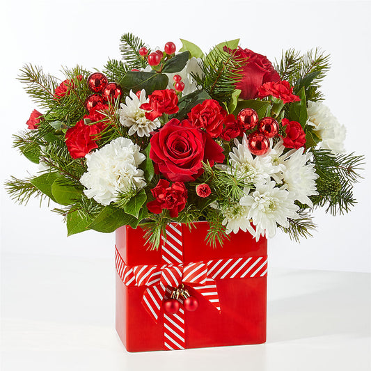 Presents Under the Tree Bouquet –  Davinci Flower Shop Ltd, Scarborough ON