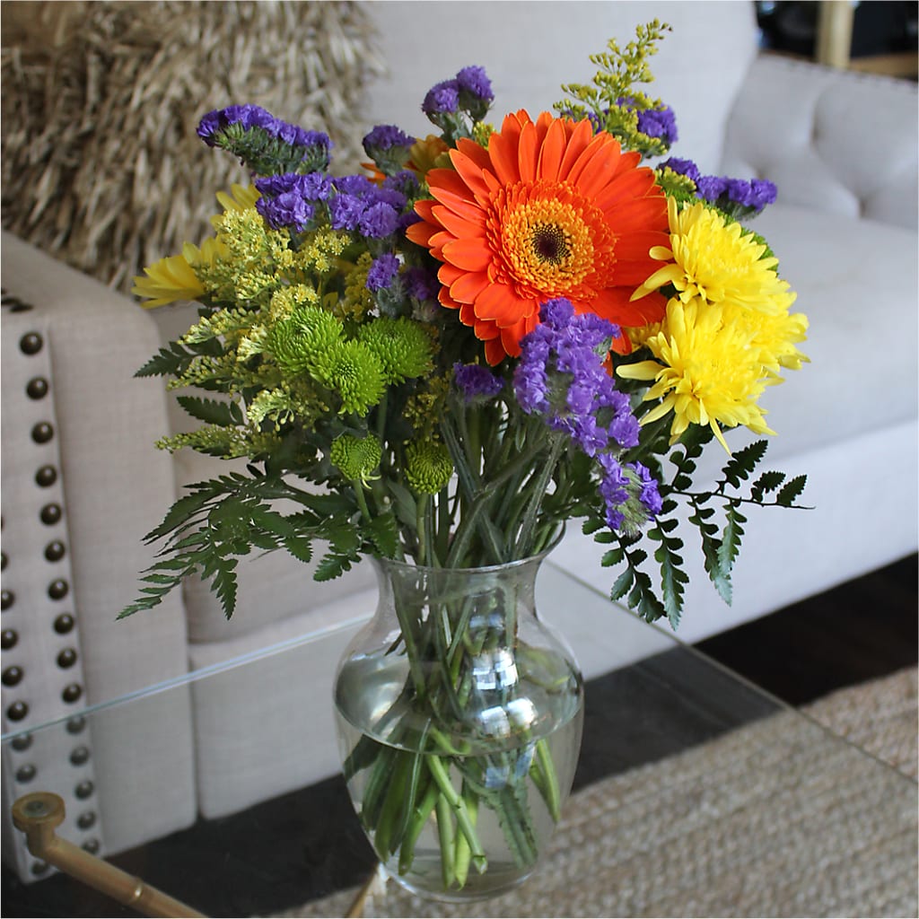 Marmalade Skies Bouquet –  Davinci Flower Shop Ltd, Scarborough ON