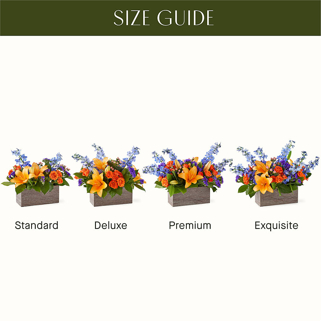 Radiant Citrus Box Bouquet –  Davinci Flower Shop Ltd, Scarborough ON