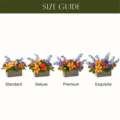 Radiant Citrus Box Bouquet –  Davinci Flower Shop Ltd, Scarborough ON