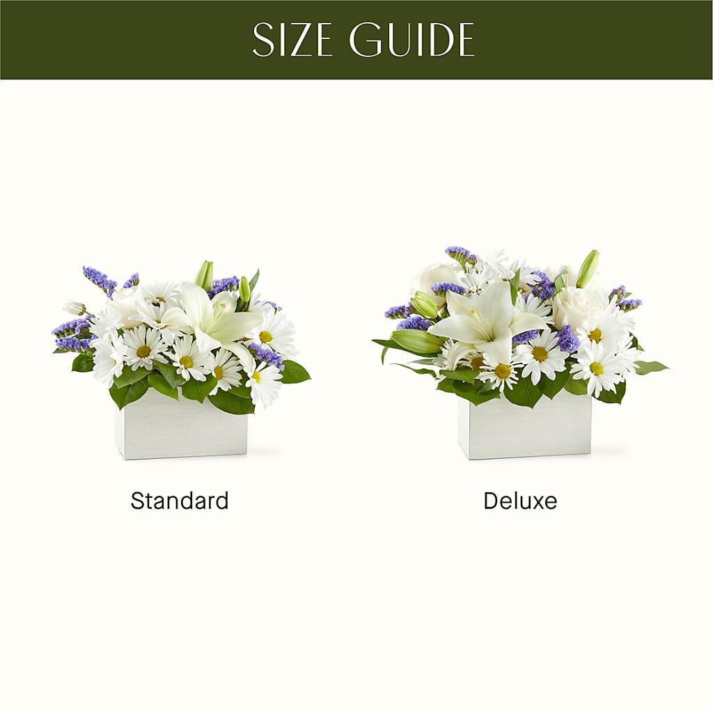 Beyond Blue Box Bouquet –  Davinci Flower Shop Ltd, Scarborough ON