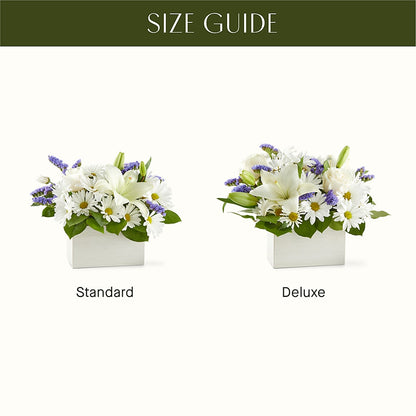 Beyond Blue Box Bouquet –  Davinci Flower Shop Ltd, Scarborough ON