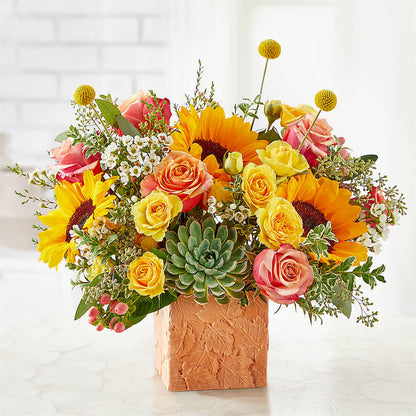 Sunflower Season Bouquet –  Davinci Flower Shop Ltd, Scarborough ON