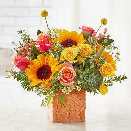Sunflower Season Bouquet –  Davinci Flower Shop Ltd, Scarborough ON