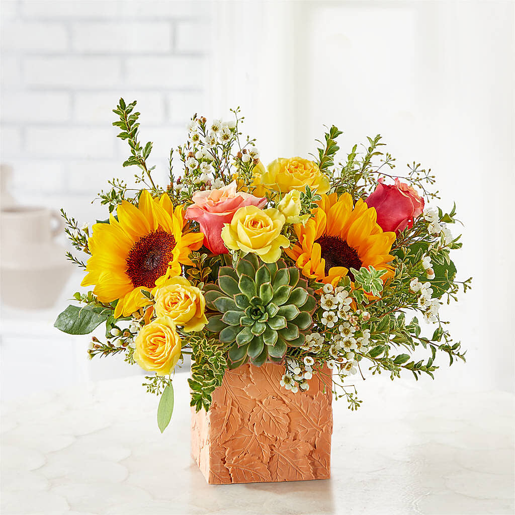 Sunflower Season Bouquet –  Davinci Flower Shop Ltd, Scarborough ON