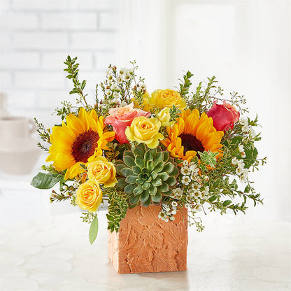 Sunflower Season Bouquet –  Davinci Flower Shop Ltd, Scarborough ON